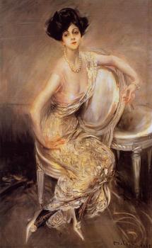 喬瓦尼 波爾蒂尼 Portrait of Rita de Acosta Lydig